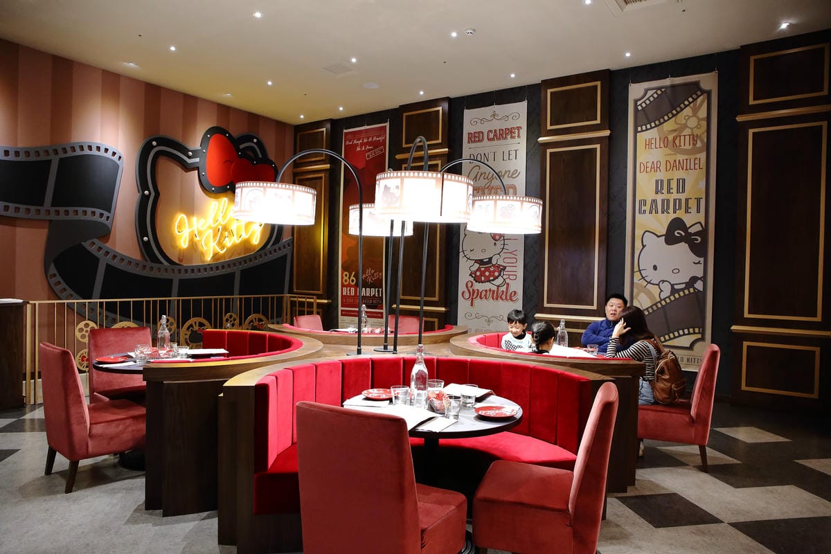 【食。林口】Hello Kitty Red Carpet美式餐廳～全台首間！好萊塢新話題Hello Kitty搖滾登場，百變造型，另類Kitty瘋潮即將席捲全台（1/28試營運搶先看，文末贈獨家KITTY禮物）　
