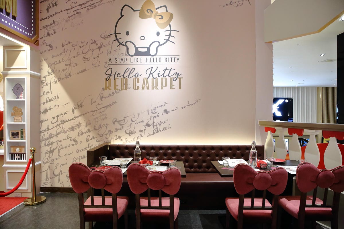 【食。林口】Hello Kitty Red Carpet美式餐廳～全台首間！好萊塢新話題Hello Kitty搖滾登場，百變造型，另類Kitty瘋潮即將席捲全台（1/28試營運搶先看，文末贈獨家KITTY禮物）　