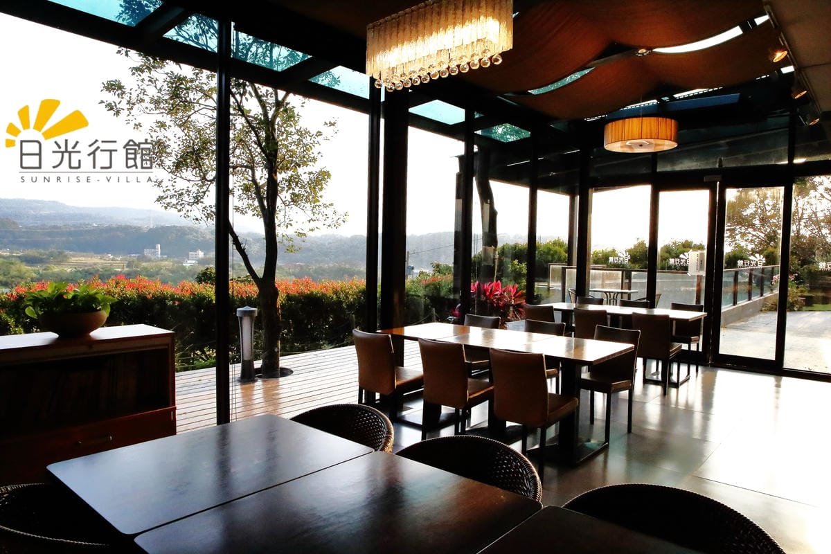 【食宿。淡水】日光行館～淡水景觀餐廳/下午茶、排餐/親子餐廳。讓人置身世外桃源的山林美景！(已歇業)