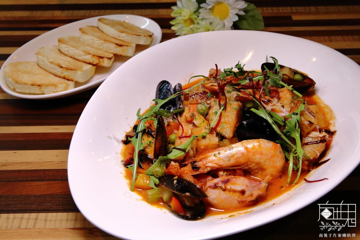 【食。中和】方塊Pasta&Coffee～南義手作家鄉料理，神秘私房菜，獨家限定，在別的地方一定吃不到！