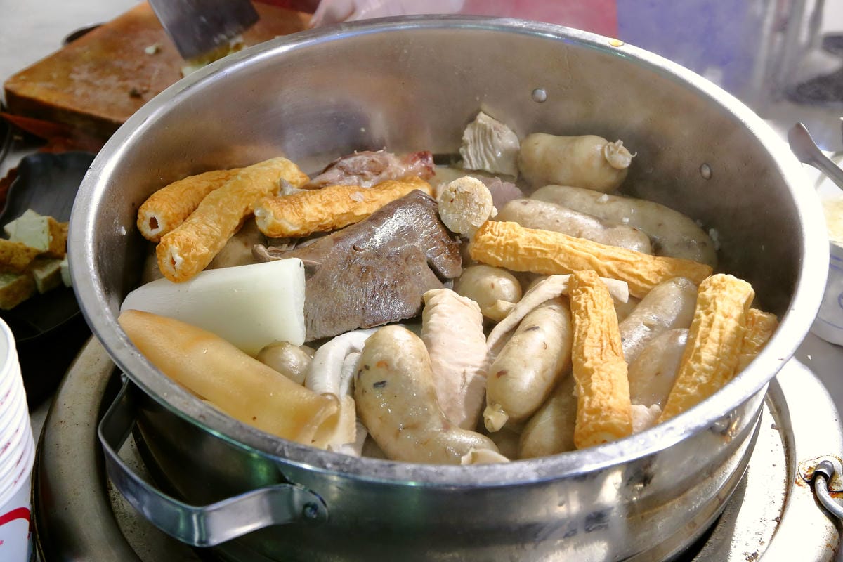 【食。永和】基隆美華大腸圈～基隆Only，大腸圈不是糯米腸？！基隆的在地小吃永和也吃得到了！