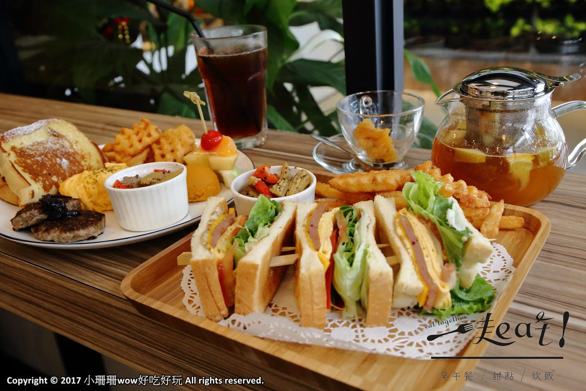 【食。永和】一起吃早午餐。甜點。炊飯～新開幕！小清新自然風格早午餐，IG打卡拍照熱點，會呼吸的牆！