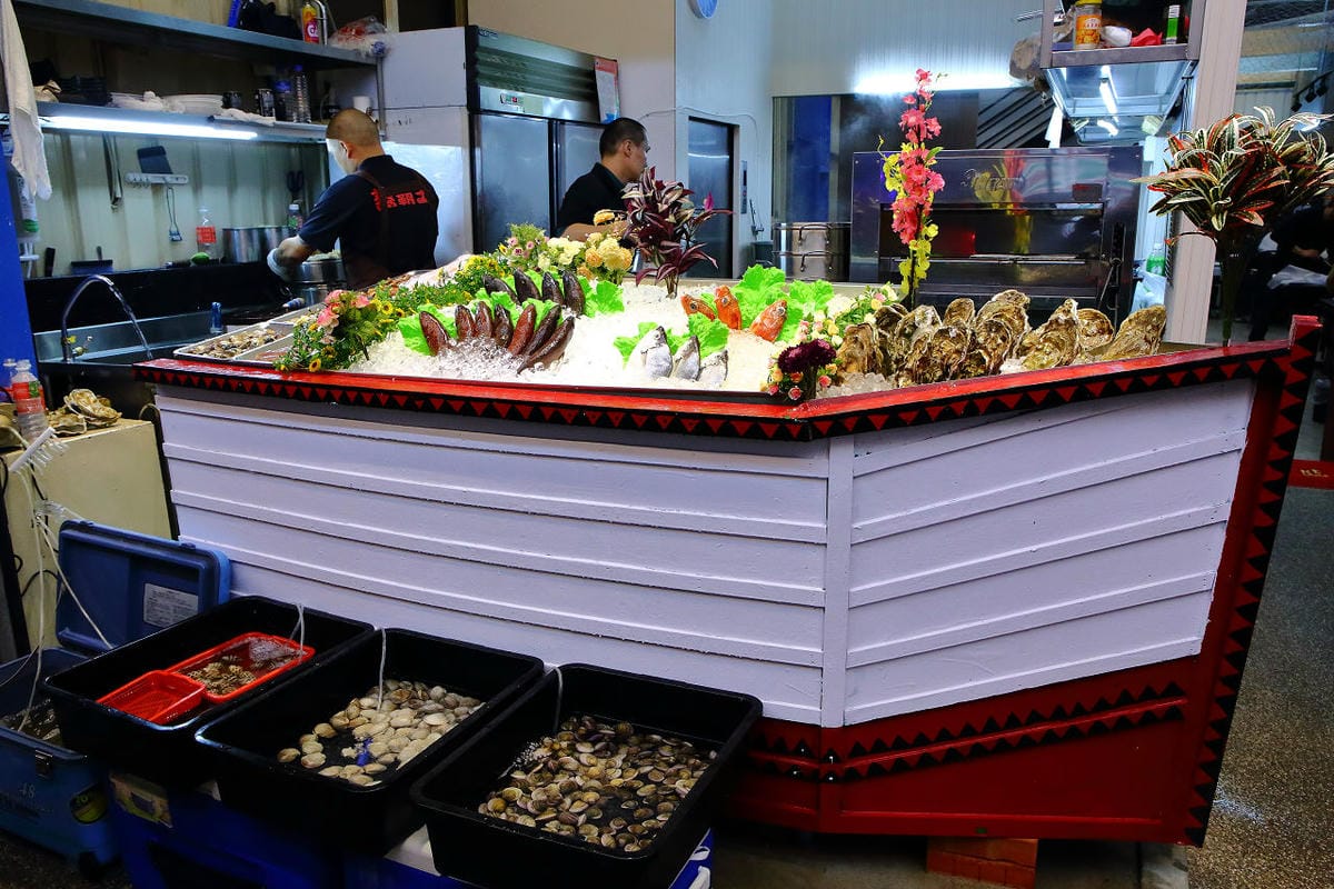 【食。林口】蒸霸王 蒸氣海鮮塔～現撈、呷原味，活海鮮蒸塔鮮甜上桌！