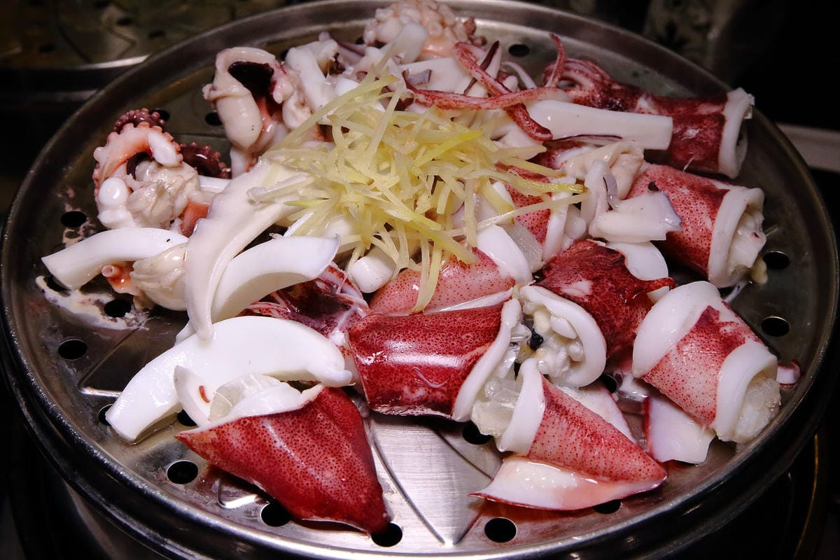 【食。林口】蒸霸王 蒸氣海鮮塔～現撈、呷原味，活海鮮蒸塔鮮甜上桌！