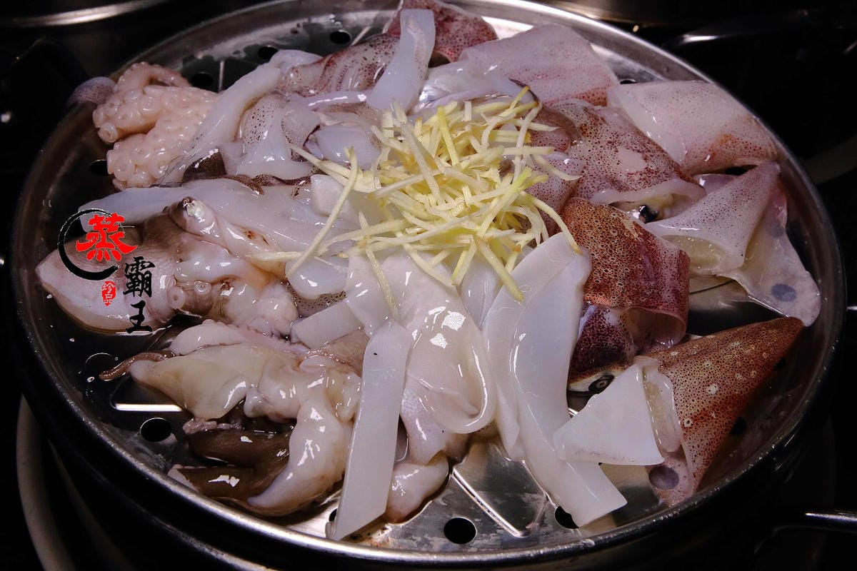 【食。林口】蒸霸王 蒸氣海鮮塔～現撈、呷原味，活海鮮蒸塔鮮甜上桌！