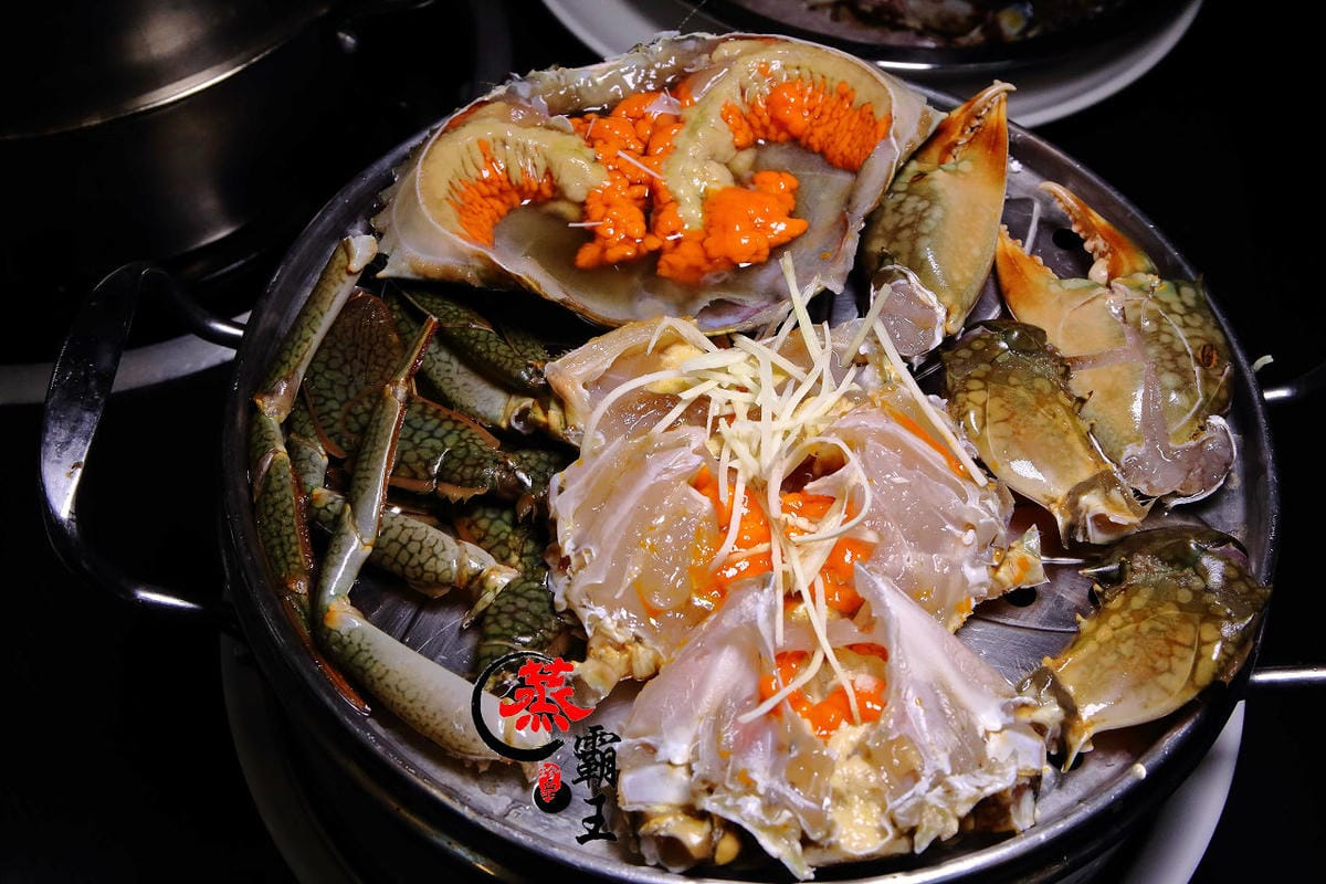 【食。林口】蒸霸王 蒸氣海鮮塔～現撈、呷原味，活海鮮蒸塔鮮甜上桌！