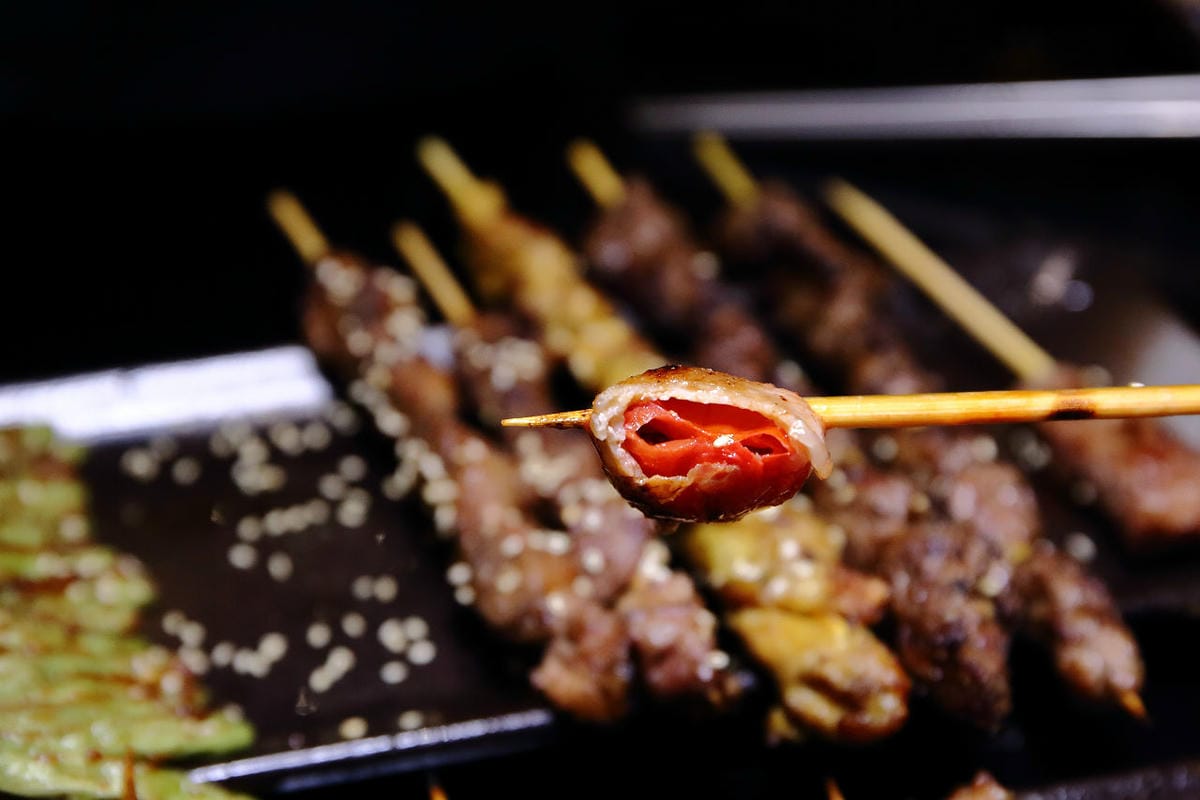 【食。中壢】考烤靠串燒吧～中原商圈新開幕。小資族和學生最愛超平價串燒，獨創口味，高CP銅板美食！(已歇業)