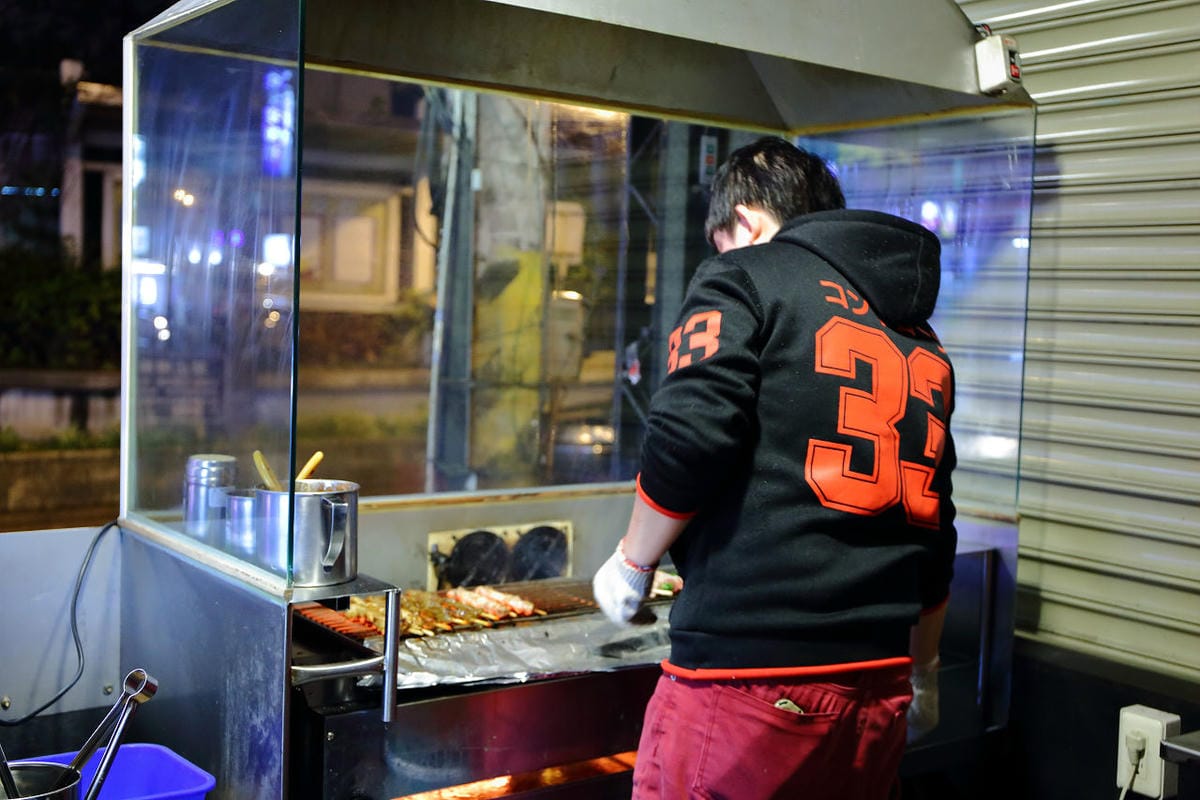 【食。中壢】考烤靠串燒吧～中原商圈新開幕。小資族和學生最愛超平價串燒，獨創口味，高CP銅板美食！(已歇業)