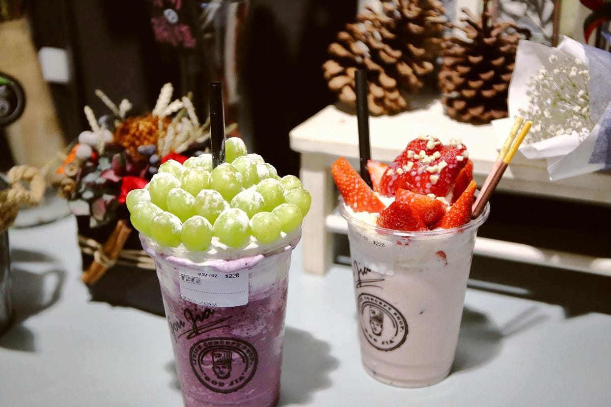 【食。中壢】果家GOU JIA Fruit & Juice～IG超人氣打卡新熱點！粉系少女控別錯過！趁草莓季真正結束前，喝一杯可愛粉嫩的健康果昔，初戀般的酸甜滋味！(已歇業)