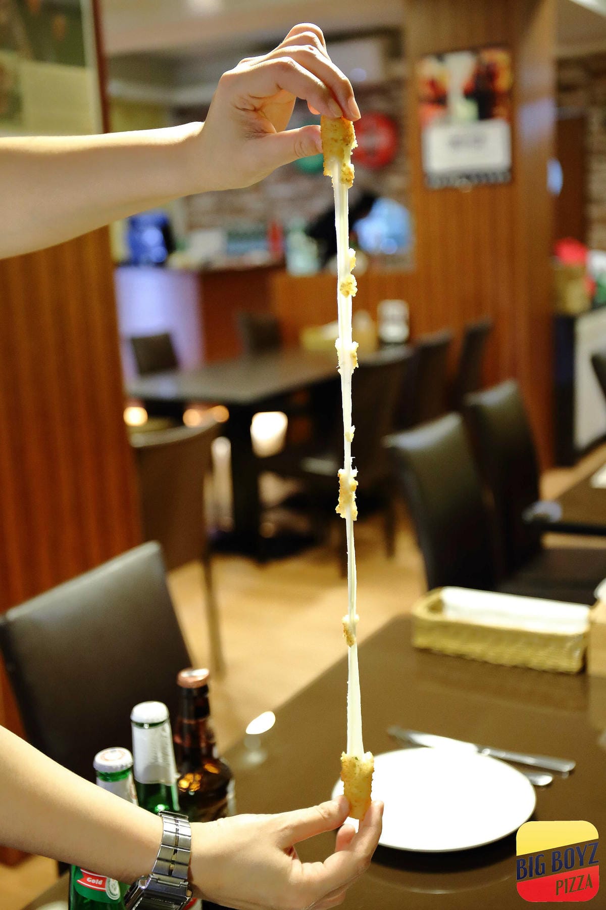 【食。台北】Big Boyz Pizza～老外超愛！全台唯一美國ISP認證主廚，大爆料的深盤披薩，起司控絕對不能錯過的經典披薩！