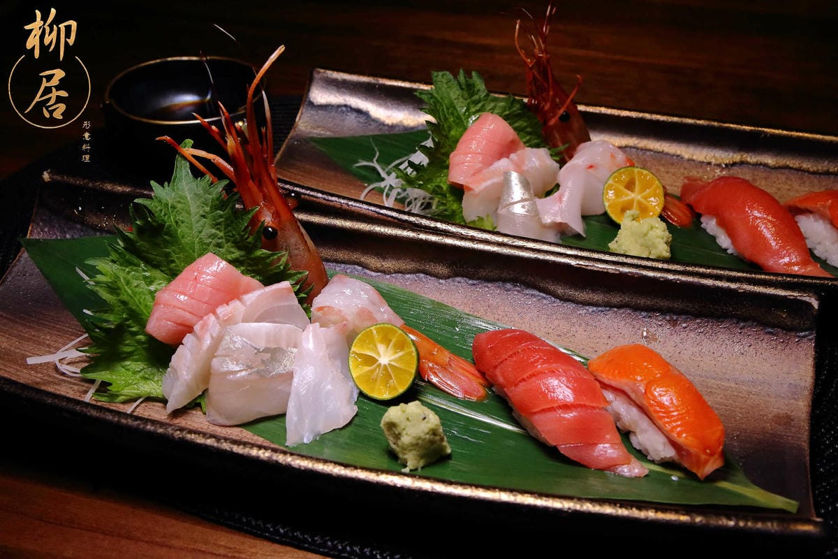 【食。台北】柳居 形意料理～大安區日式料理。無菜單料理視覺與味覺的創意美食饗宴，主廚上菜囉！