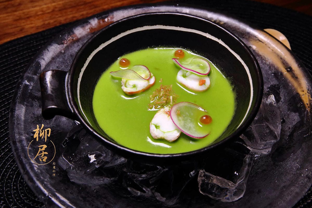 【食。台北】柳居 形意料理～大安區日式料理。無菜單料理視覺與味覺的創意美食饗宴，主廚上菜囉！