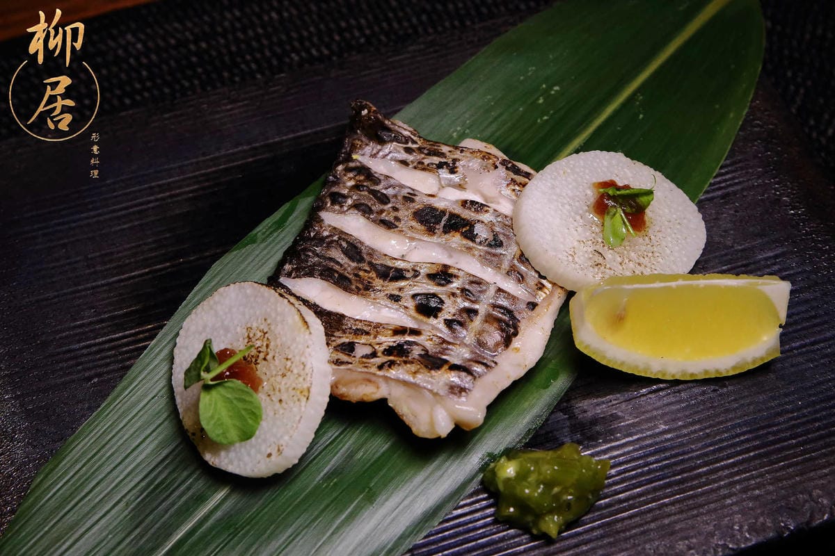 【食。台北】柳居 形意料理～大安區日式料理。無菜單料理視覺與味覺的創意美食饗宴，主廚上菜囉！