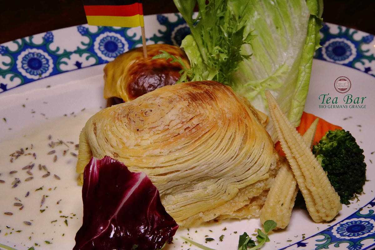 【食。台北】B&G德國農莊德式精品餐廳信義區美食。Bellavita精品餐廳推出全新餐點,無咖啡因的天然有機草本茶,喝茶聊天吃美食的好所在