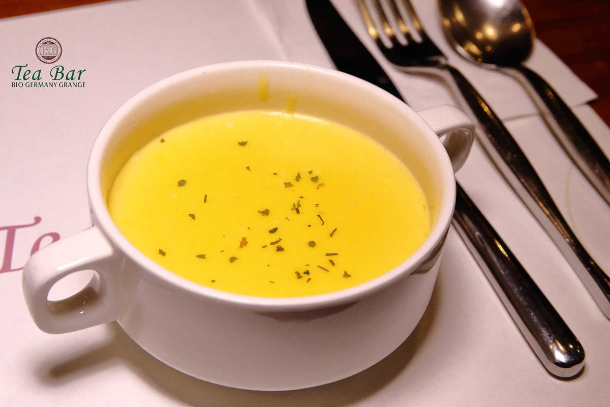 【食。台北】B&G德國農莊德式精品餐廳~信義區美食。Bellavita精品餐廳推出全新餐點，無咖啡因的天然有機草本茶，喝茶聊天吃美食的好所在