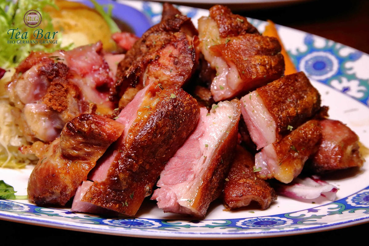 【食。台北】B&G德國農莊德式精品餐廳信義區美食。Bellavita精品餐廳推出全新餐點,無咖啡因的天然有機草本茶,喝茶聊天吃美食的好所在