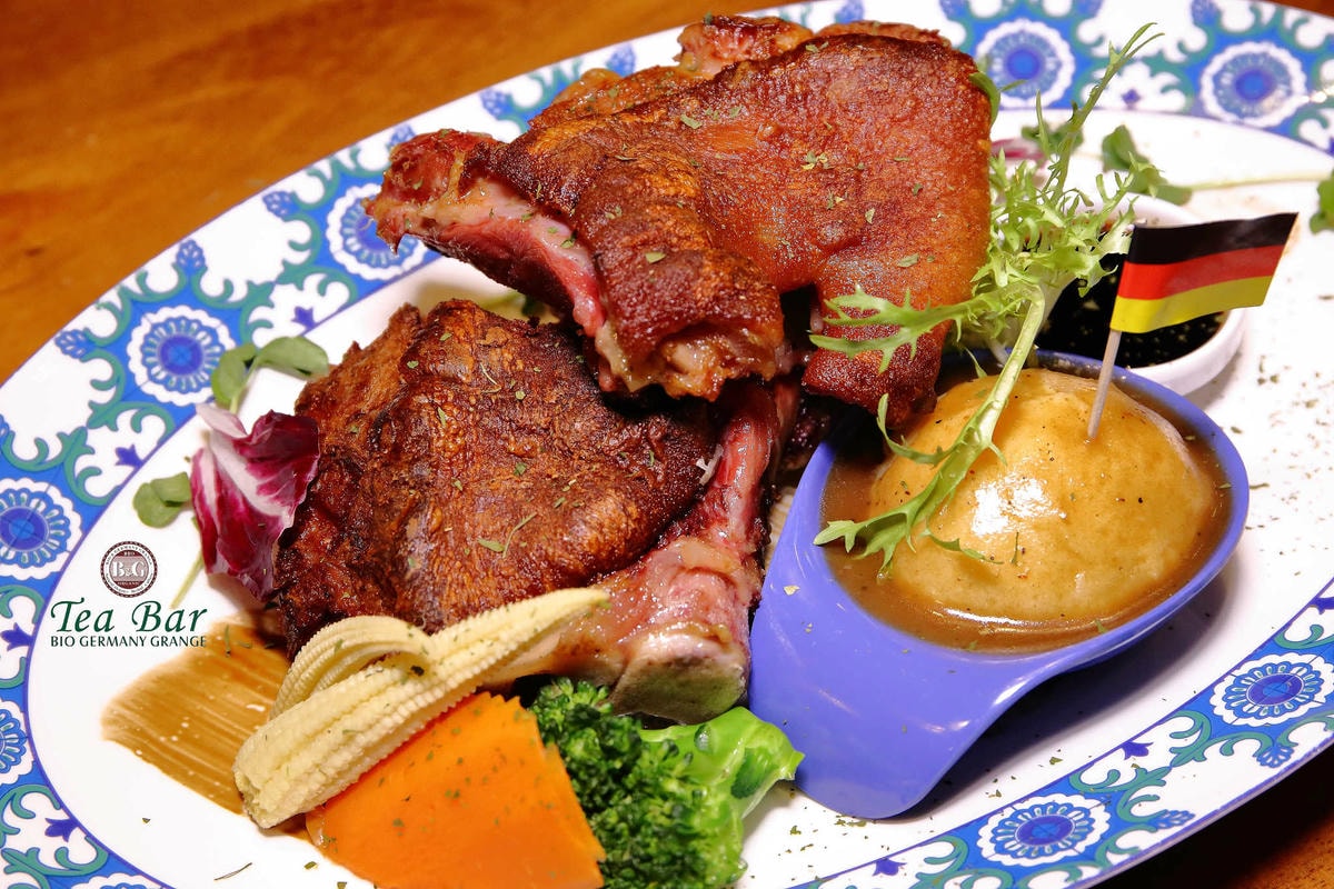 【食。台北】B&G德國農莊德式精品餐廳信義區美食。Bellavita精品餐廳推出全新餐點,無咖啡因的天然有機草本茶,喝茶聊天吃美食的好所在