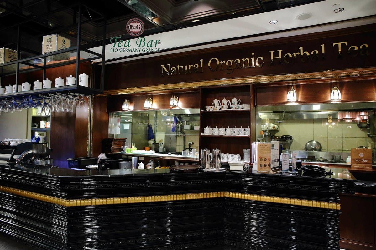 【食。台北】B&G德國農莊德式精品餐廳~信義區美食。Bellavita精品餐廳推出全新餐點，無咖啡因的天然有機草本茶，喝茶聊天吃美食的好所在