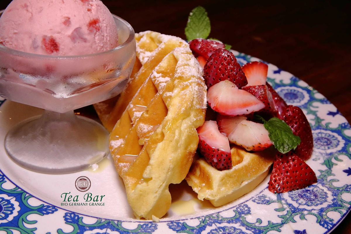 【食。台北】B&G德國農莊德式精品餐廳信義區美食。Bellavita精品餐廳推出全新餐點,無咖啡因的天然有機草本茶,喝茶聊天吃美食的好所在