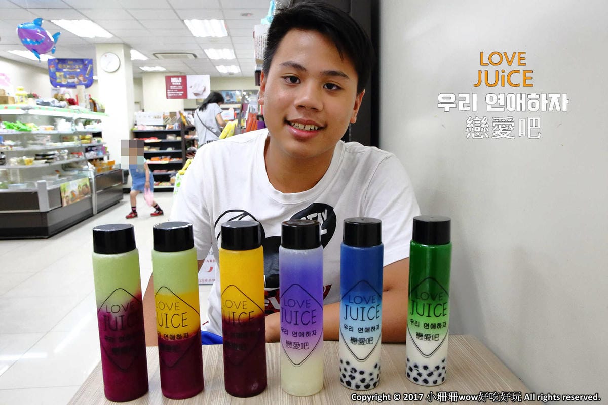 【食。中壢】戀愛吧 Lovejuice 漸層果汁～中原果汁。IG打卡新熱點！漸層果汁吉拿棒，在雲朵上吃冰，超粉嫩好拍！(已歇業)