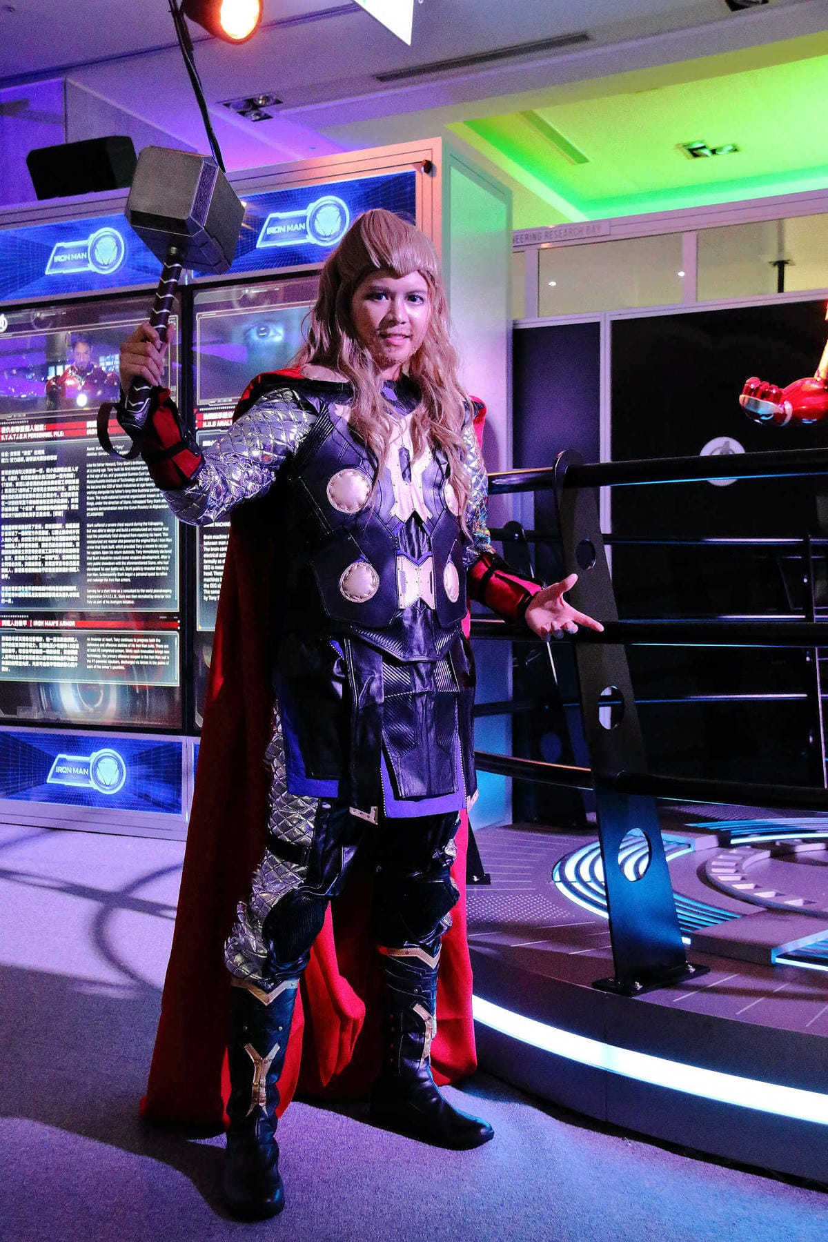 【展覽。台北】復仇者聯盟世界巡迴展-台灣站～你是哪位超級英雄？實況角色扮演游戲，讓你身如其境！