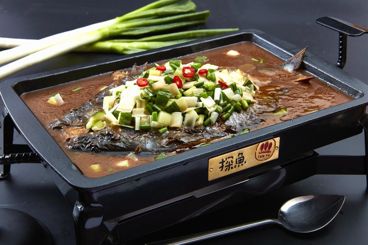 【食。台中】探魚〜在中國當地超夯的烤魚名店進駐台中啦!6/16香濃麻辣顛覆你對魚的想像!(已歇業)