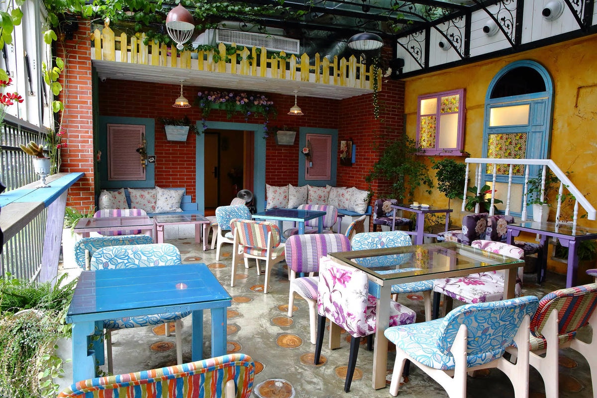 【食。台北】D.G Café〜大同區/早午餐下午茶。歐式鄉村風,彷彿走進走進夢幻空間,IG打卡拍照火爆熱點!