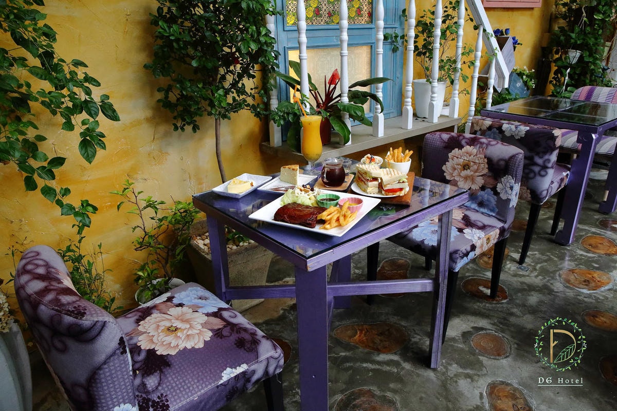 【食。台北】D.G Café〜大同區/早午餐下午茶。歐式鄉村風,彷彿走進走進夢幻空間,IG打卡拍照火爆熱點!