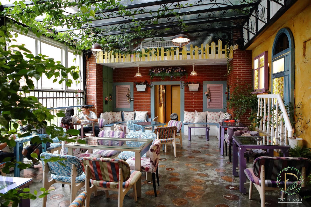 【食。台北】D.G Café〜大同區/早午餐下午茶。歐式鄉村風,彷彿走進走進夢幻空間,IG打卡拍照火爆熱點!