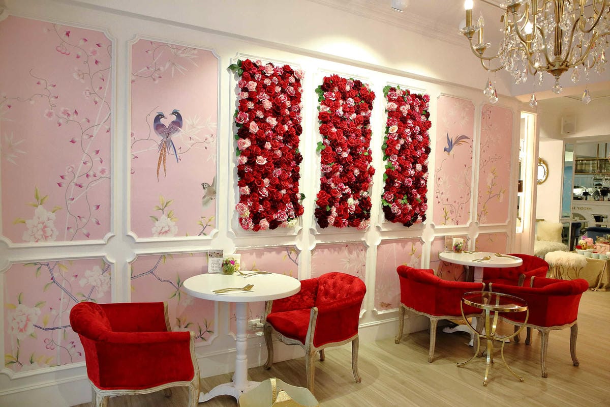 【食。台北】VA VA VOOM〜時尚趴初體驗。搖身一變韓劇中公主，少女專屬拍不停的乾燥花歐式酒吧餐廳