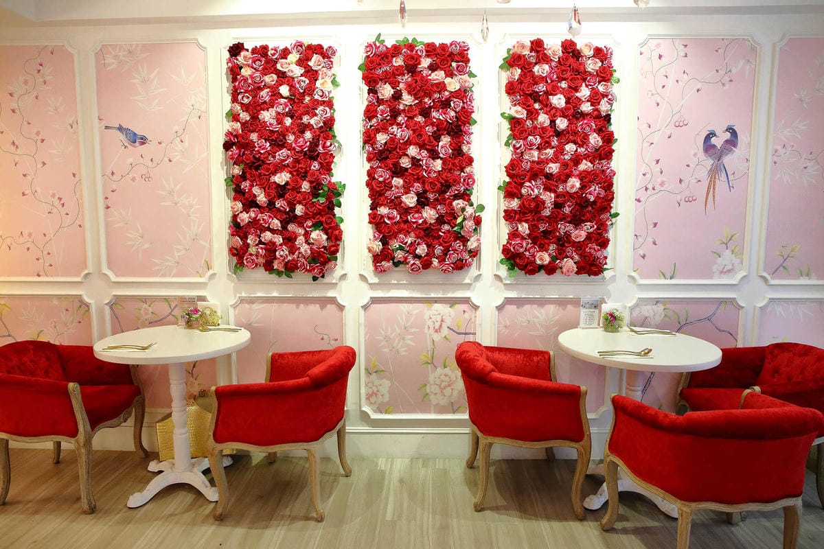 【食。台北】VA VA VOOM〜時尚趴初體驗。搖身一變韓劇中公主，少女專屬拍不停的乾燥花歐式酒吧餐廳