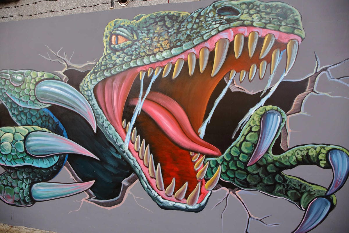 【遊。板橋】板橋新亮點！萬板橋下3D彩繪牆VS蝴蝶公園地景花海，地景藝術打卡必遊！