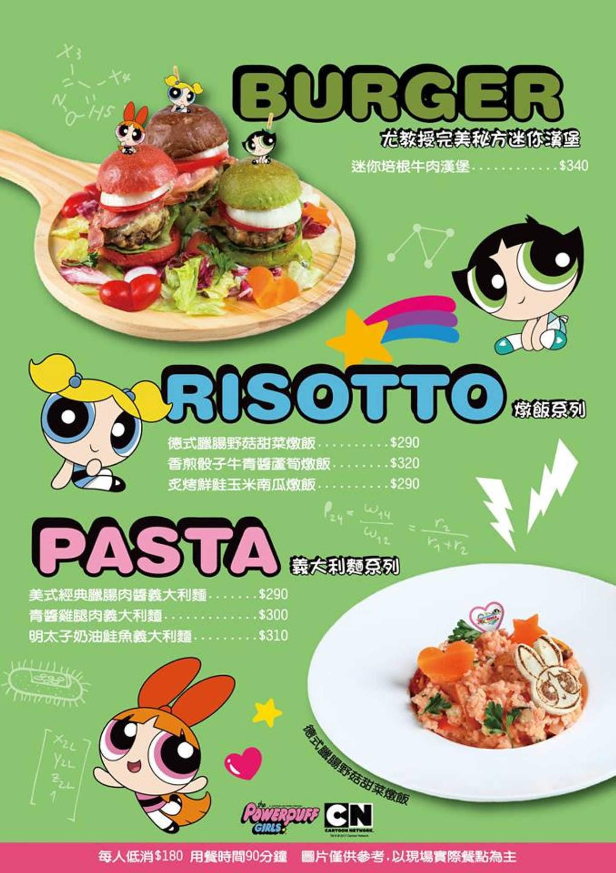 【食。台北】「飛天小女警主題餐廳」正式開幕！萌萌噠你嫑嫑~