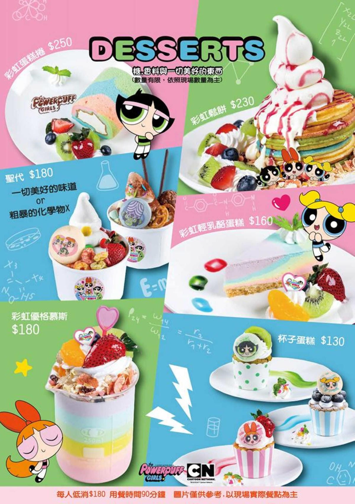 【食。台北】「飛天小女警主題餐廳」正式開幕！萌萌噠你嫑嫑~