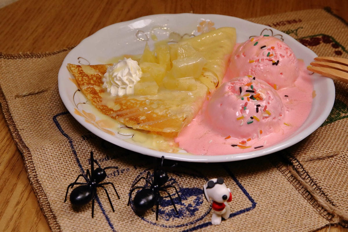 【食。竹北】天光初見 日法薄餅 果昔製造所〜新開店。道地法式薄餅、可麗餅點心,來趟味蕾的浪漫之旅(已歇業)