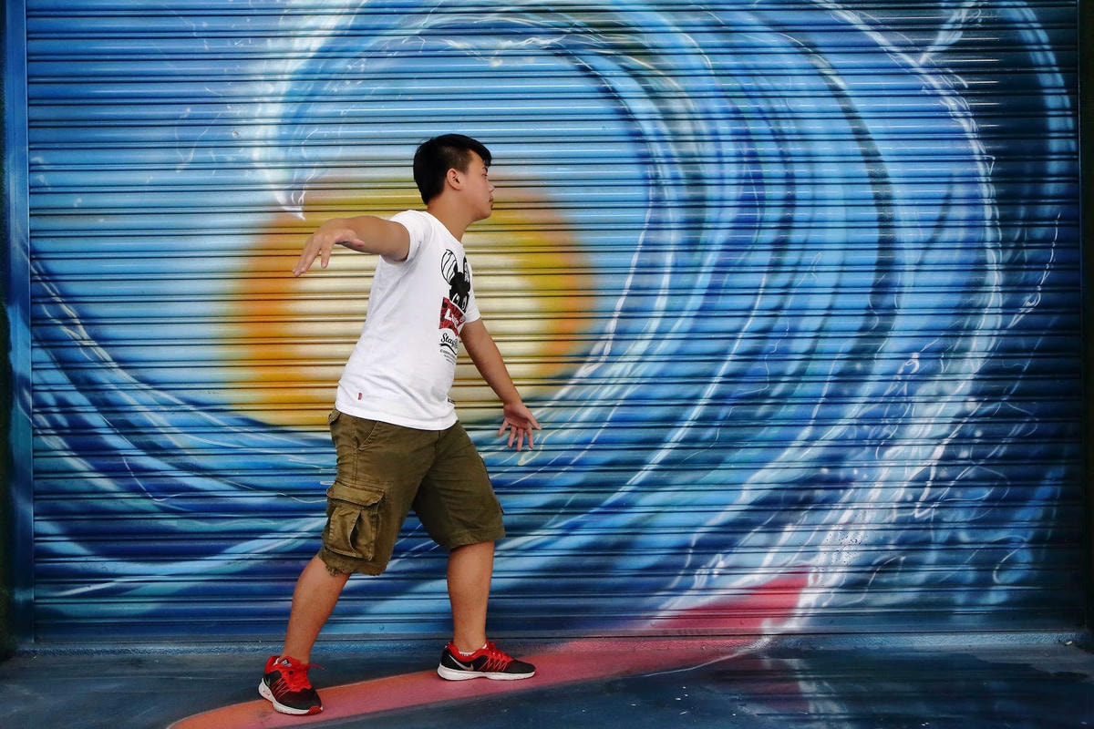 【遊。台中】沙鹿夢想街〜最新、IG夯打卡!超夢幻運動風裝置藝術,把你的創意玩大一點!