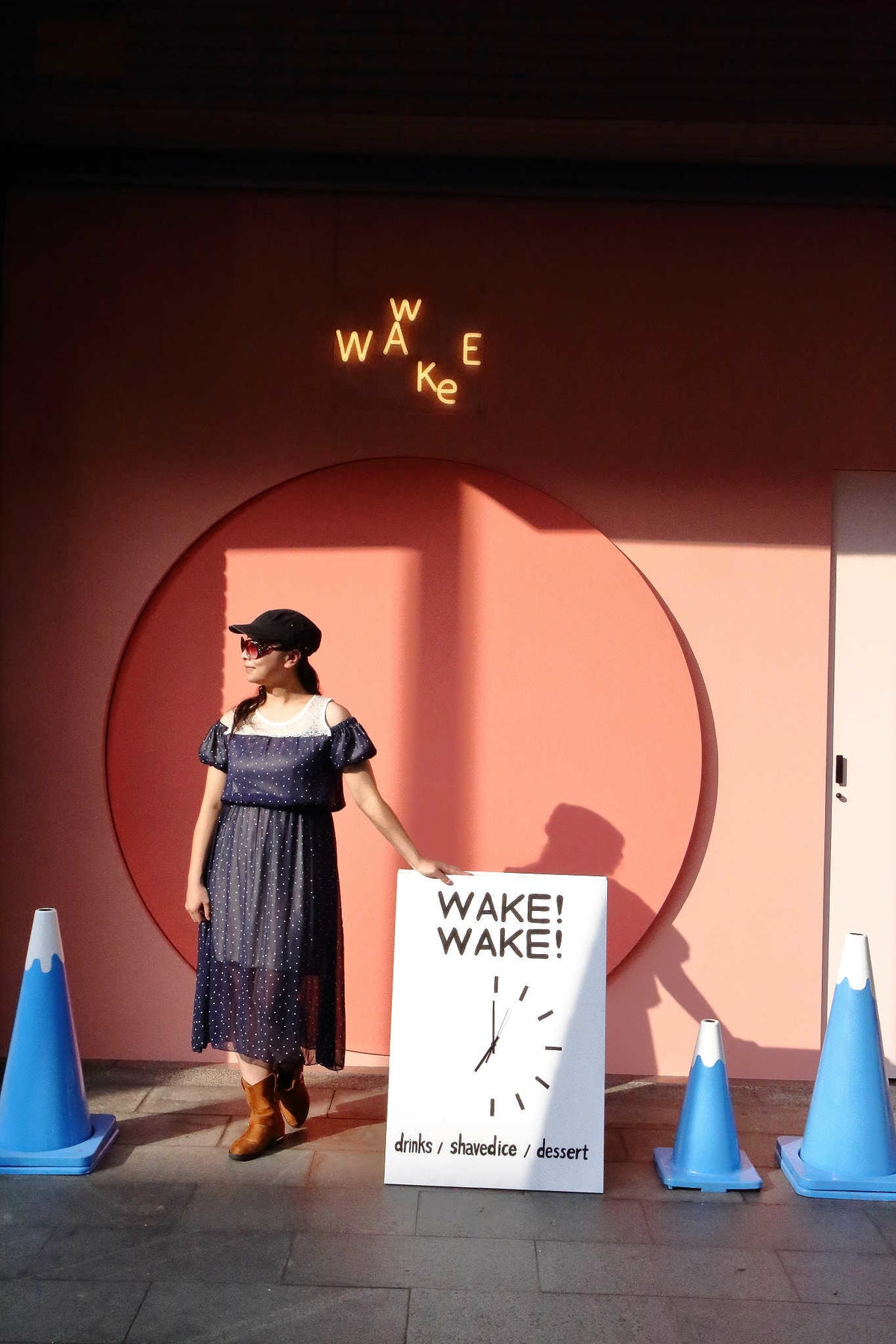 【食。楊梅】WakeWake 醒醒工作室〜可愛粉紅少女心爆發的新打卡點!柴犬糰子X草莓剉冰絕配組合,沒有私訊預約絕對吃不到!(已歇業)