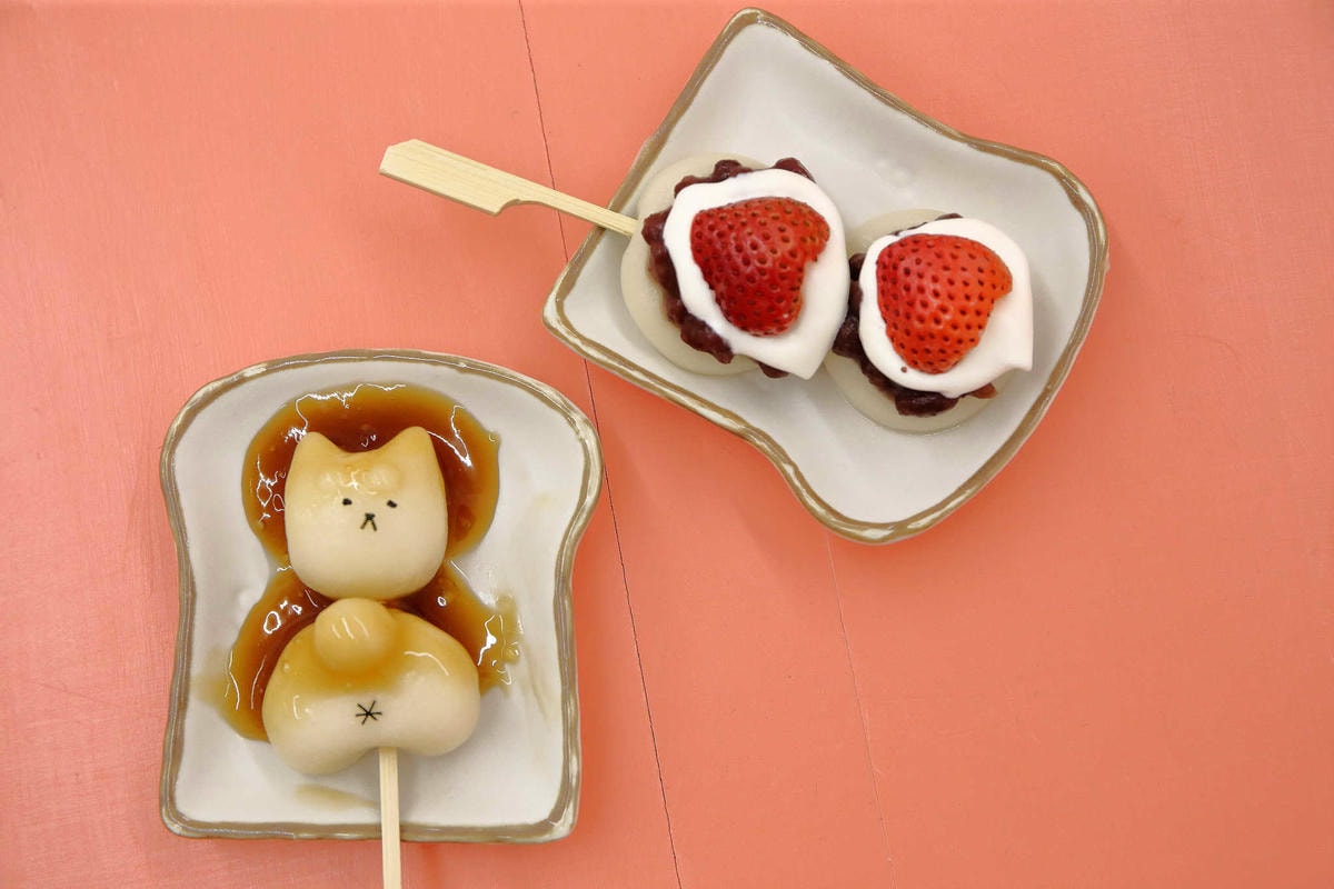 【食。楊梅】WakeWake 醒醒工作室〜可愛粉紅少女心爆發的新打卡點!柴犬糰子X草莓剉冰絕配組合,沒有私訊預約絕對吃不到!(已歇業)