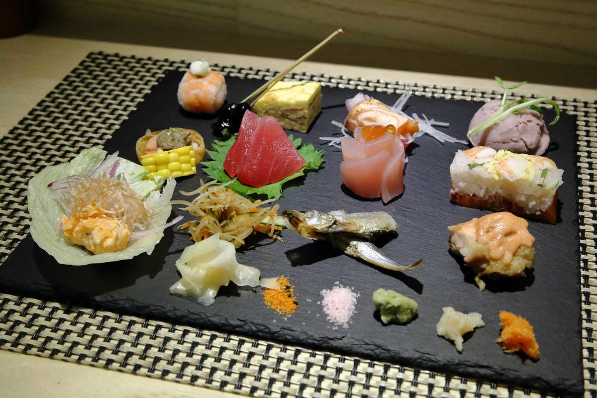 【食。台中】和食  望月〜精緻日本料理首次推出商業午餐！擺盤像調色盤般繽紛又亮眼