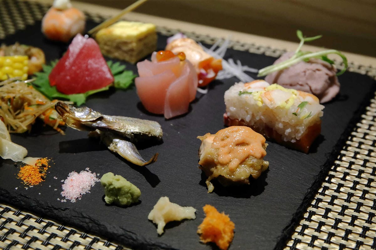 【食。台中】和食  望月〜精緻日本料理首次推出商業午餐！擺盤像調色盤般繽紛又亮眼