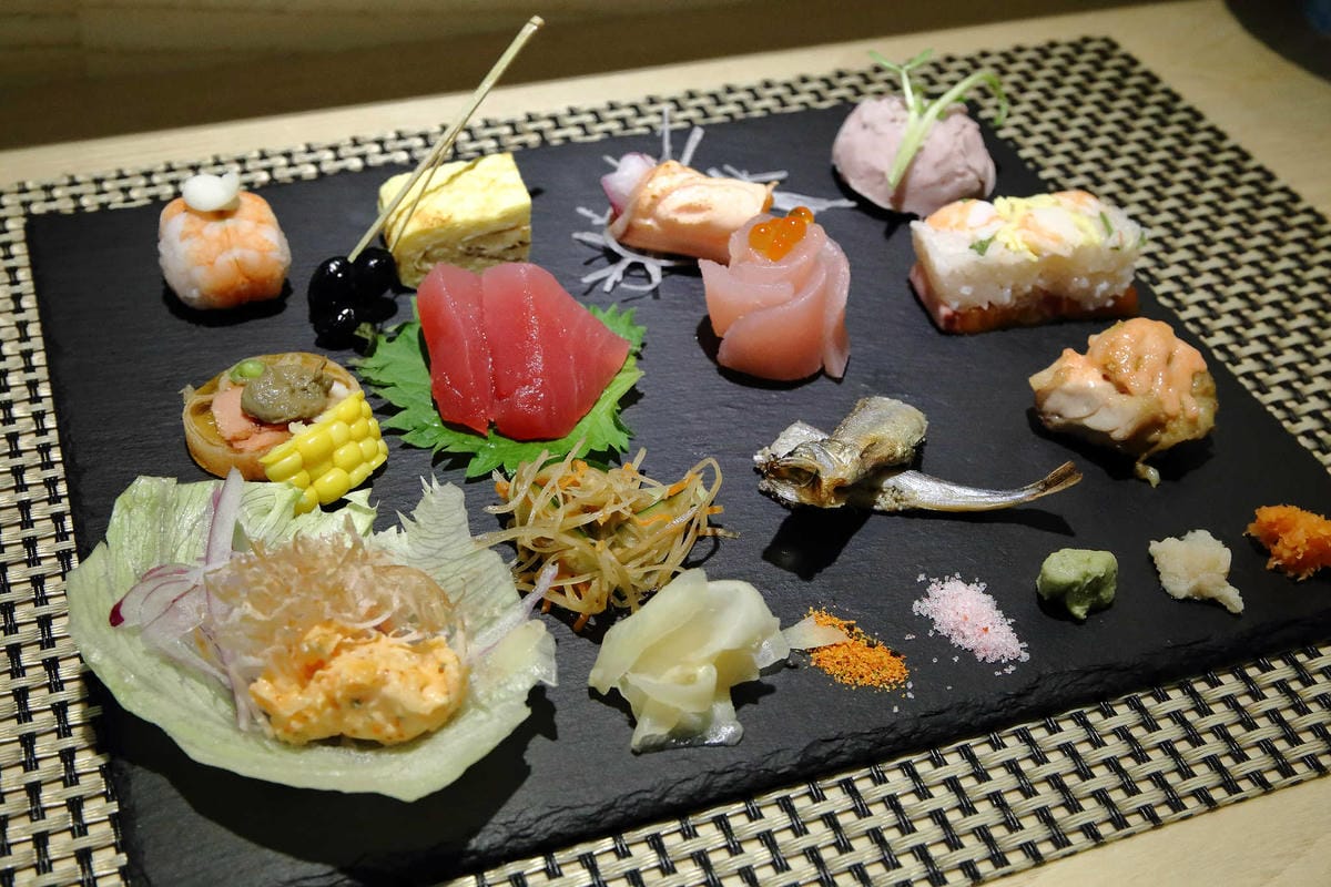 【食。台中】和食  望月〜精緻日本料理首次推出商業午餐！擺盤像調色盤般繽紛又亮眼