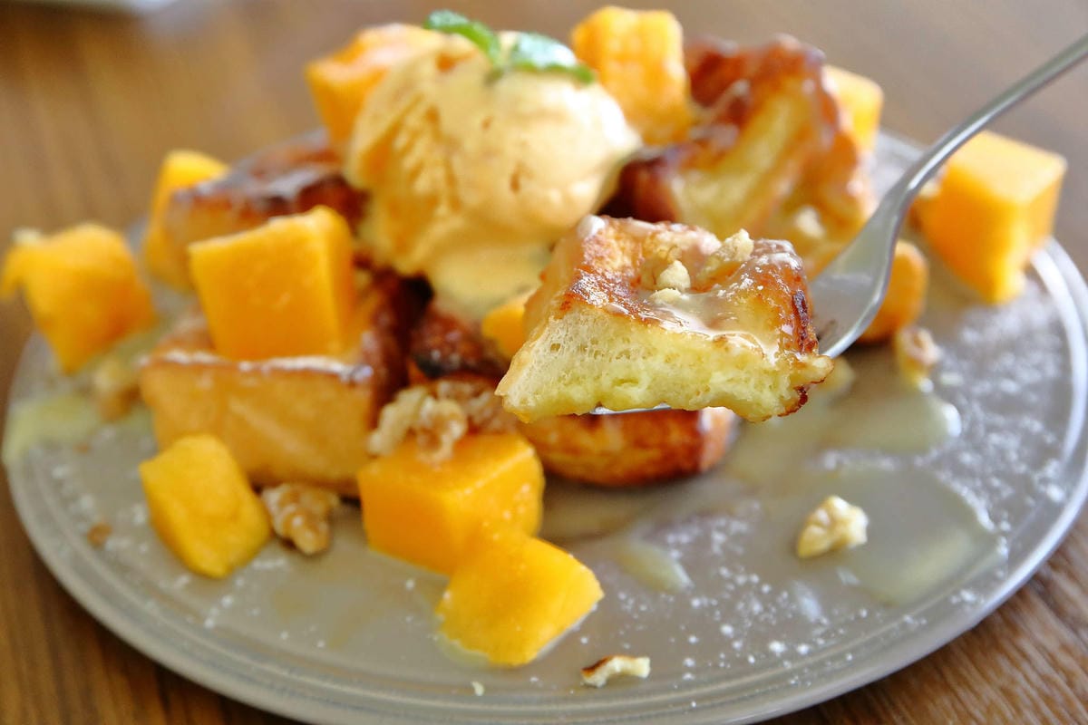 【食。中壢】迴憶cafe’〜河岸旁美麗的咖啡廳，摩艾冰磚可愛系冰品超萌登場！