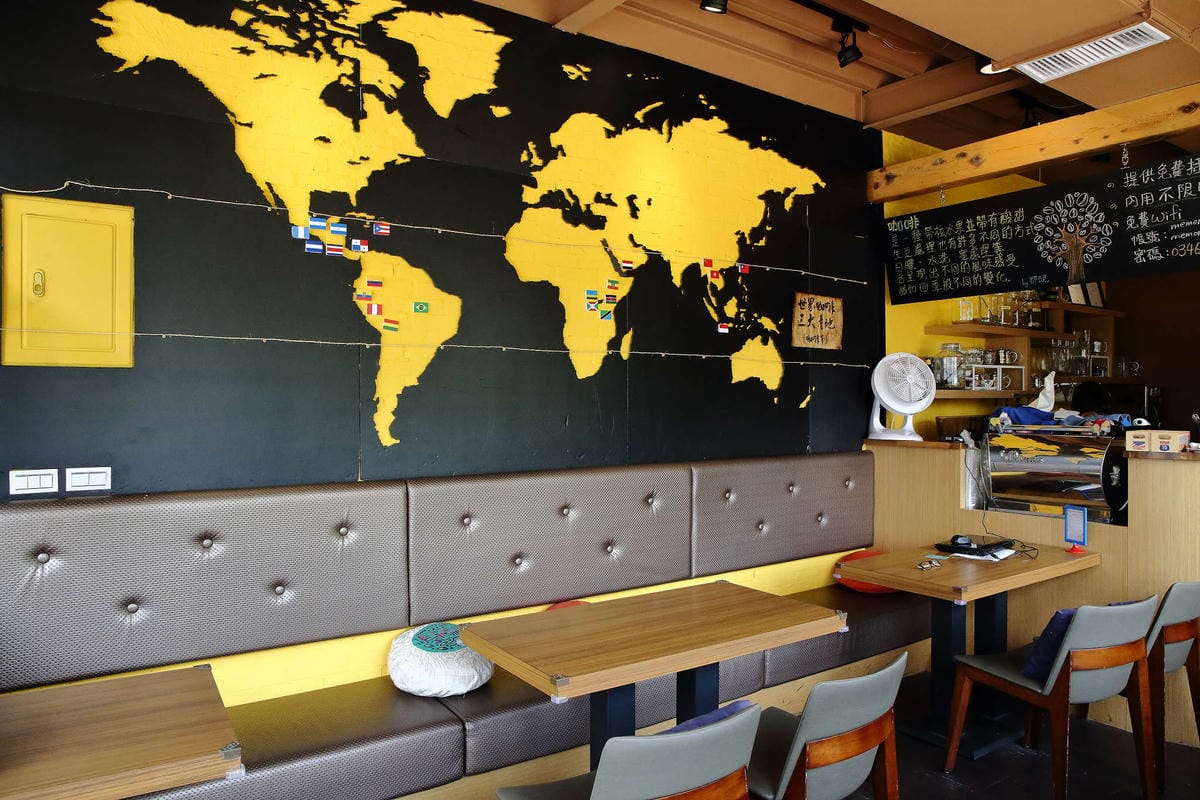 【食。中壢】迴憶cafe’〜河岸旁美麗的咖啡廳，摩艾冰磚可愛系冰品超萌登場！