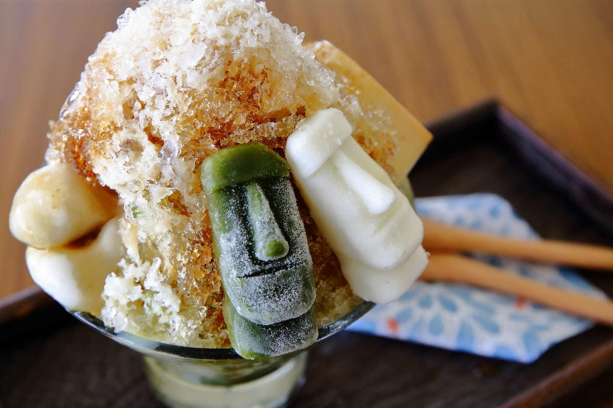 【食。中壢】迴憶cafe’〜河岸旁美麗的咖啡廳，摩艾冰磚可愛系冰品超萌登場！