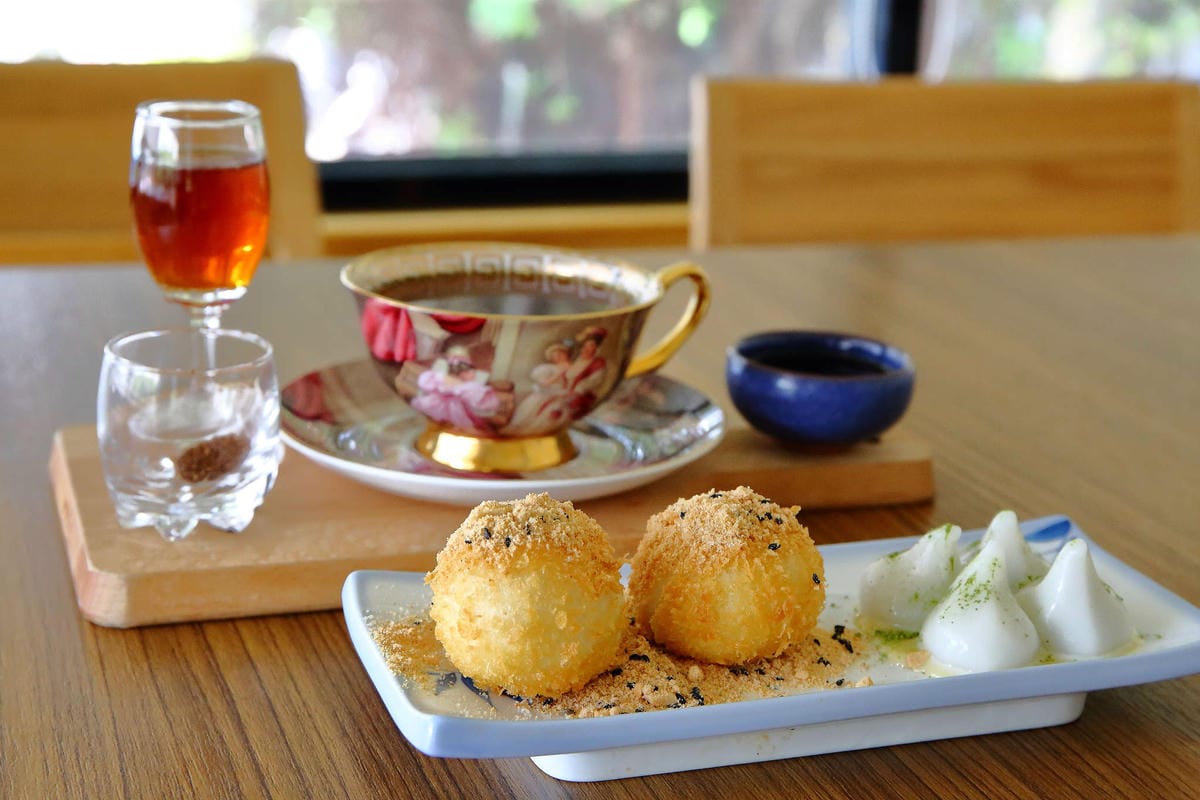 【食。中壢】迴憶cafe’〜河岸旁美麗的咖啡廳，摩艾冰磚可愛系冰品超萌登場！