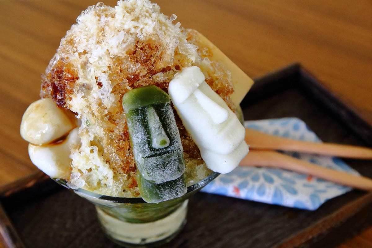 【食。中壢】迴憶cafe’〜河岸旁美麗的咖啡廳，摩艾冰磚可愛系冰品超萌登場！