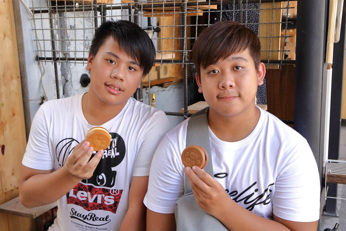 【食。台南】八柴町。今川焼き〜柴犬控注意！超萌的「柴犬掌燒」好療癒！