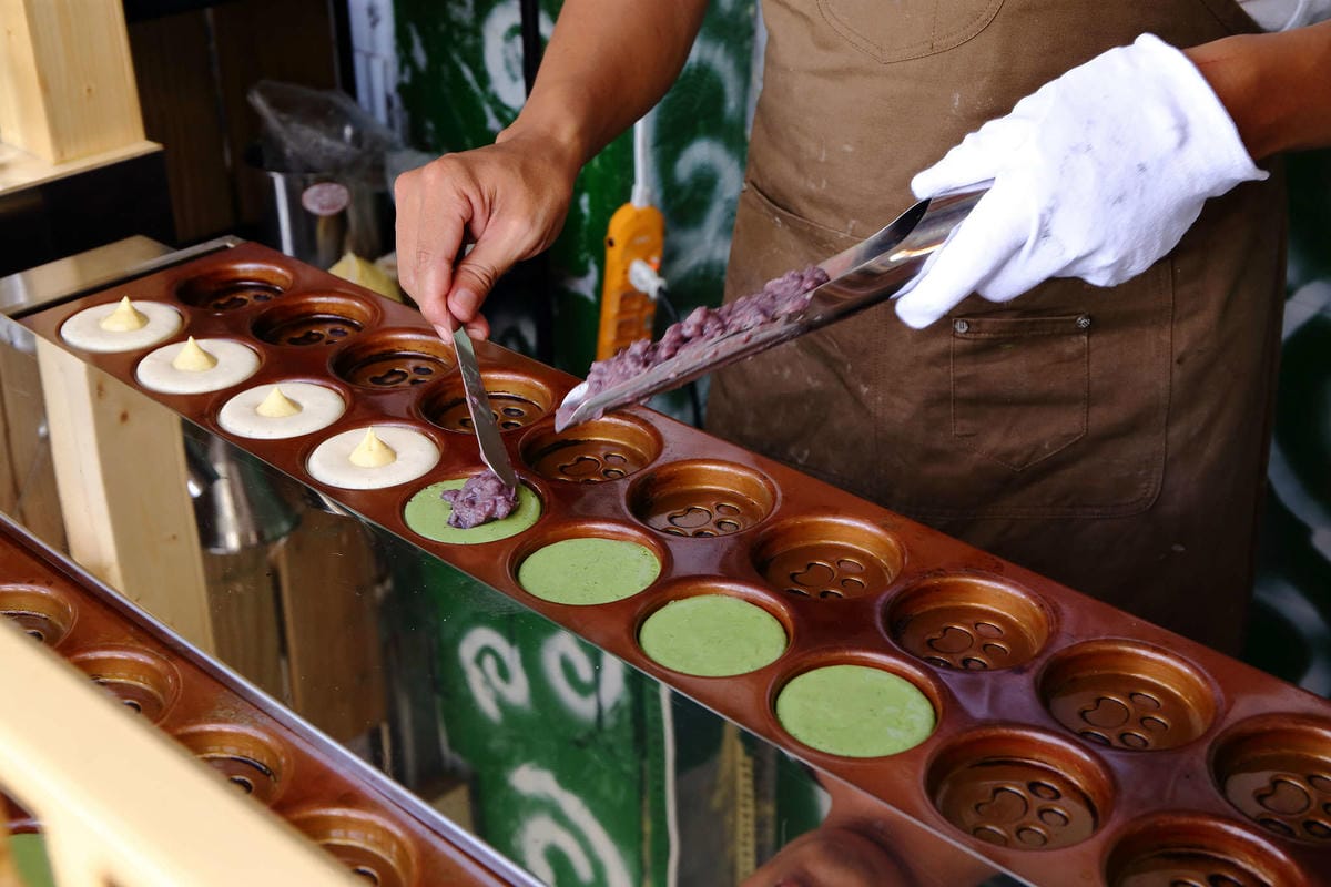 【食。台南】八柴町。今川焼き〜柴犬控注意！超萌的「柴犬掌燒」好療癒！