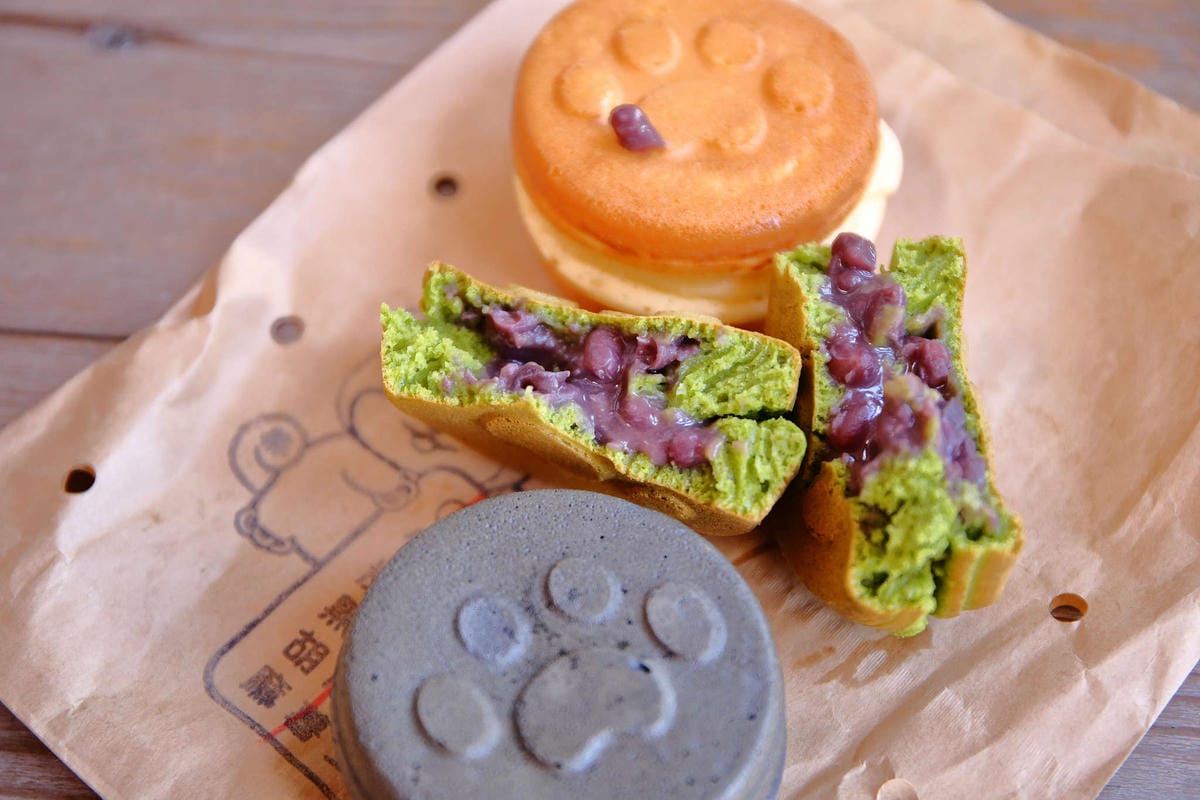 【食。台南】八柴町。今川焼き〜柴犬控注意！超萌的「柴犬掌燒」好療癒！