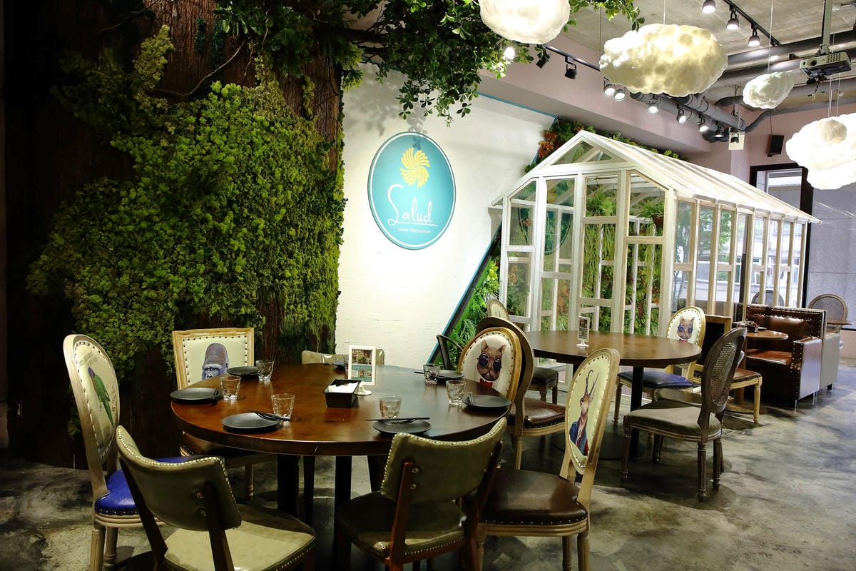 【食。桃園】梳子．Salud川味蔬食餐廳〜桃園最新IG打卡熱門餐廳。美炸了，原來素食可以這樣吃！(已歇業)